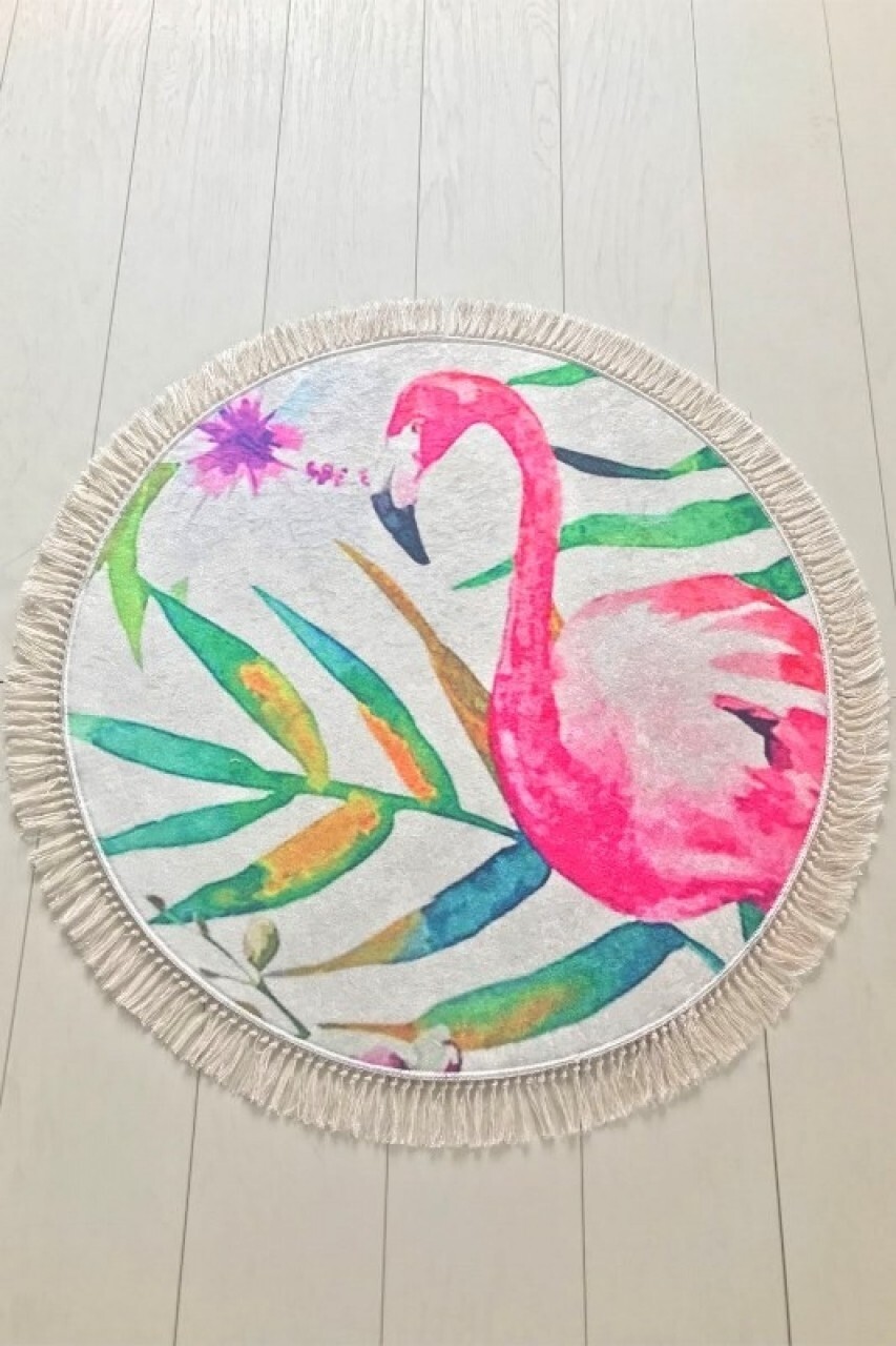Covoras de baie, Chilai, Flam DJT, multicolor - imagine 4